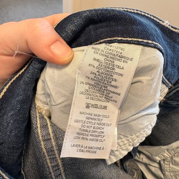 NWT True Religion Ricky Relaxed Straight Men’s Jeans Size 32 Denim Western - Picture 13 of 14